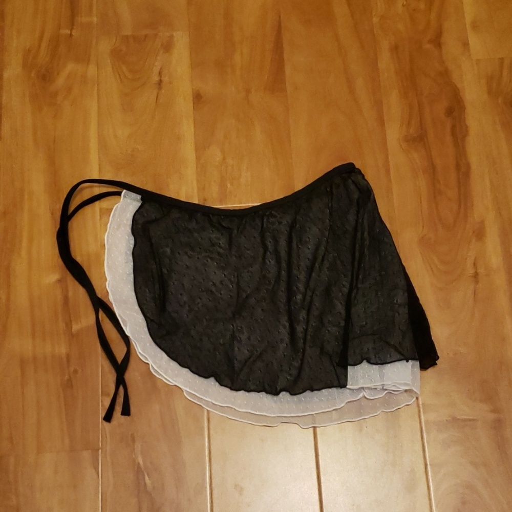 Black and white skirt